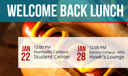 welcome back lunch graphic