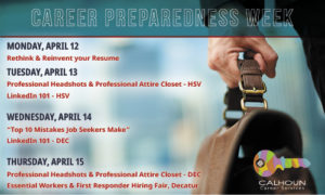 Career Preparedness week slider