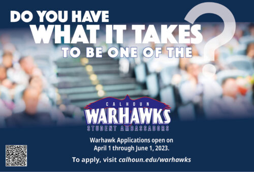Calhoun’s Warhawk Student Ambassador Program Is Seeking New Prospects For Fall 2023